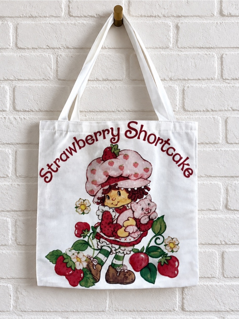 Strawberry Shortcake Canvas Tote Bag